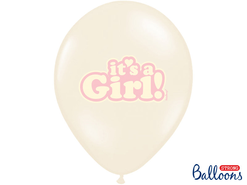 Luftballon Balloons Baby It´s a Girl , 5 Stück 