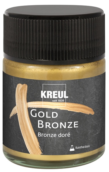 Kreul Flüssigbronze, 50ml gold oder silber