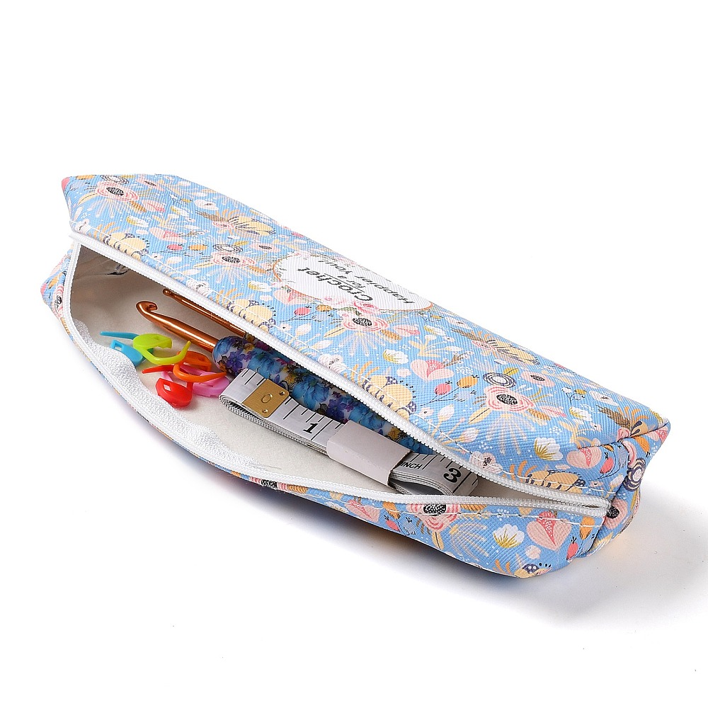 Häkelnadel-Set mit Zubehör & Aufbewahrung – 8 ergonomische Häkelnadeln (2,5–6 mm), Maßband, Stopfnadeln, Maschenmarkierer & Tasche in Kornblumenblau Häkelnadel-Set mit Zubehör & Aufbewahrung – 8 ergonomische Häkelnadeln (2,5–6 mm), Maßband, Stopfnadeln, Maschenmarkierer & Tasche in Kornblumenblau