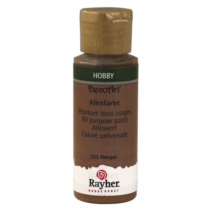 Rayher Allesfarbe, 59ml  DecoArt Bastelfarbe Acrylfarbe Hobbyfarbe