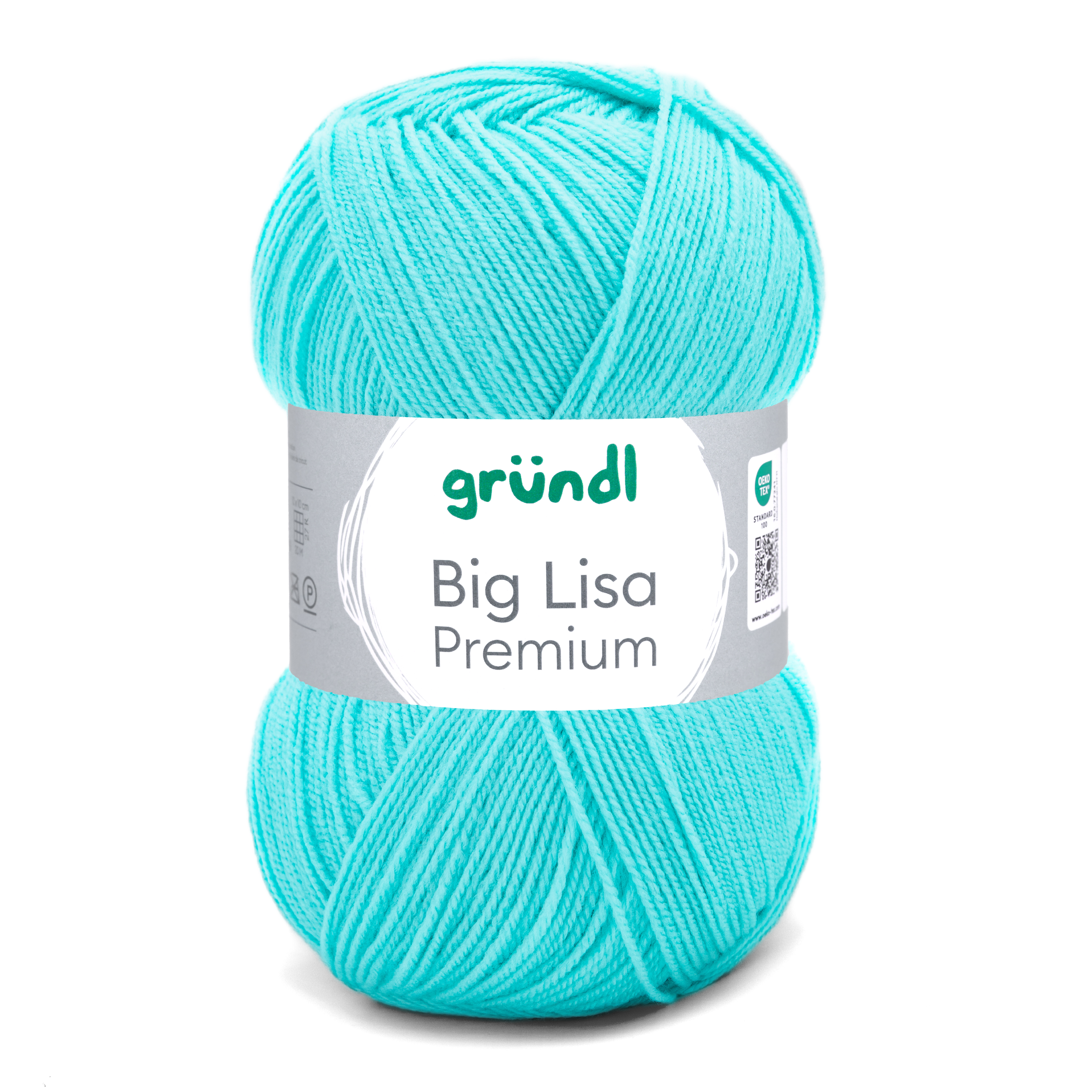 Gründl Big Lisa Premium Wolle TÜRKIS 100% Polyacryl 250g 665m Gründl Big Lisa Premium Wolle TÜRKIS 100% Polyacryl 250g 665m