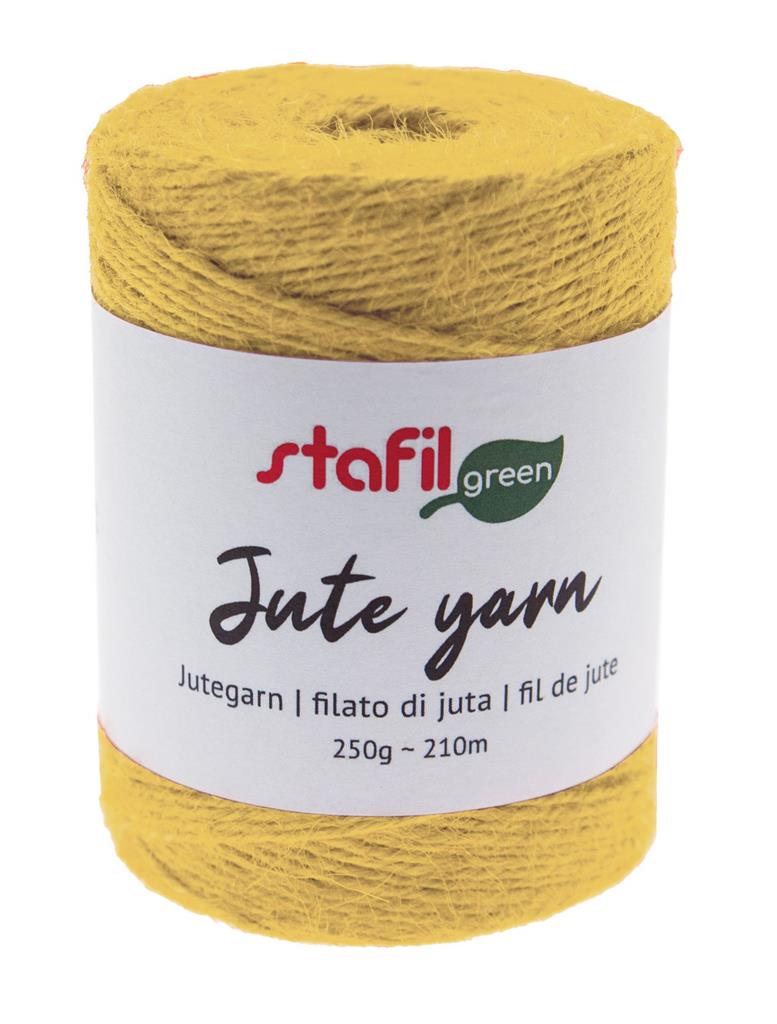 Stafil Green Jutegarn gelb 