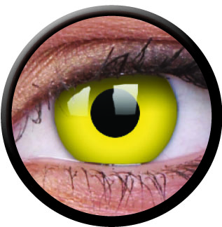 Kontaktlinsen Yellow 0.00 Dpt. 2 Stück 