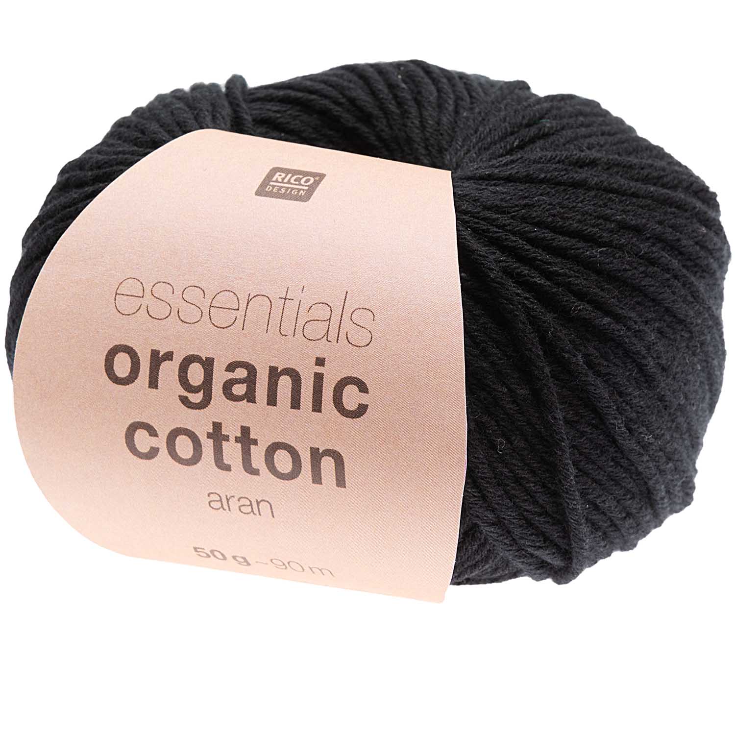 Rico Essential Organic Cotton aran 50g/90m Rico Essential Organic Cotton aran 50g/90m