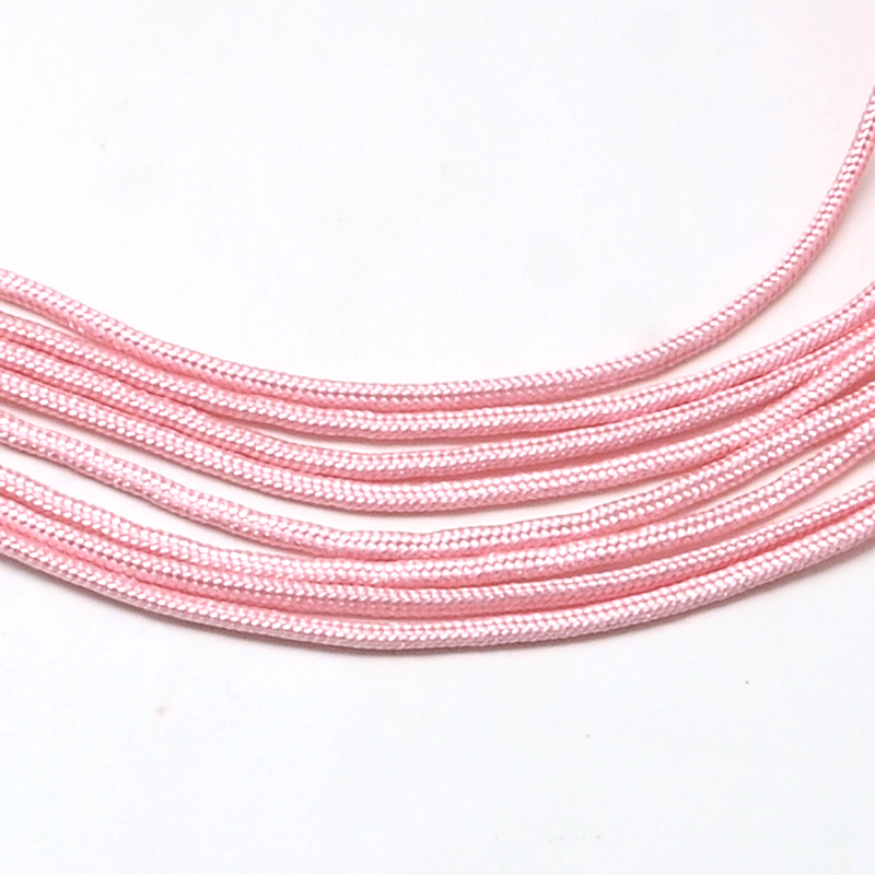 Paracord dünn 2 mm, rosa, 10 m