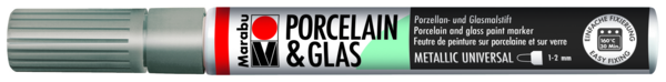 Marabu Porcelain & Glas Painter 1-2 mm Spitze Porzellanfarbe