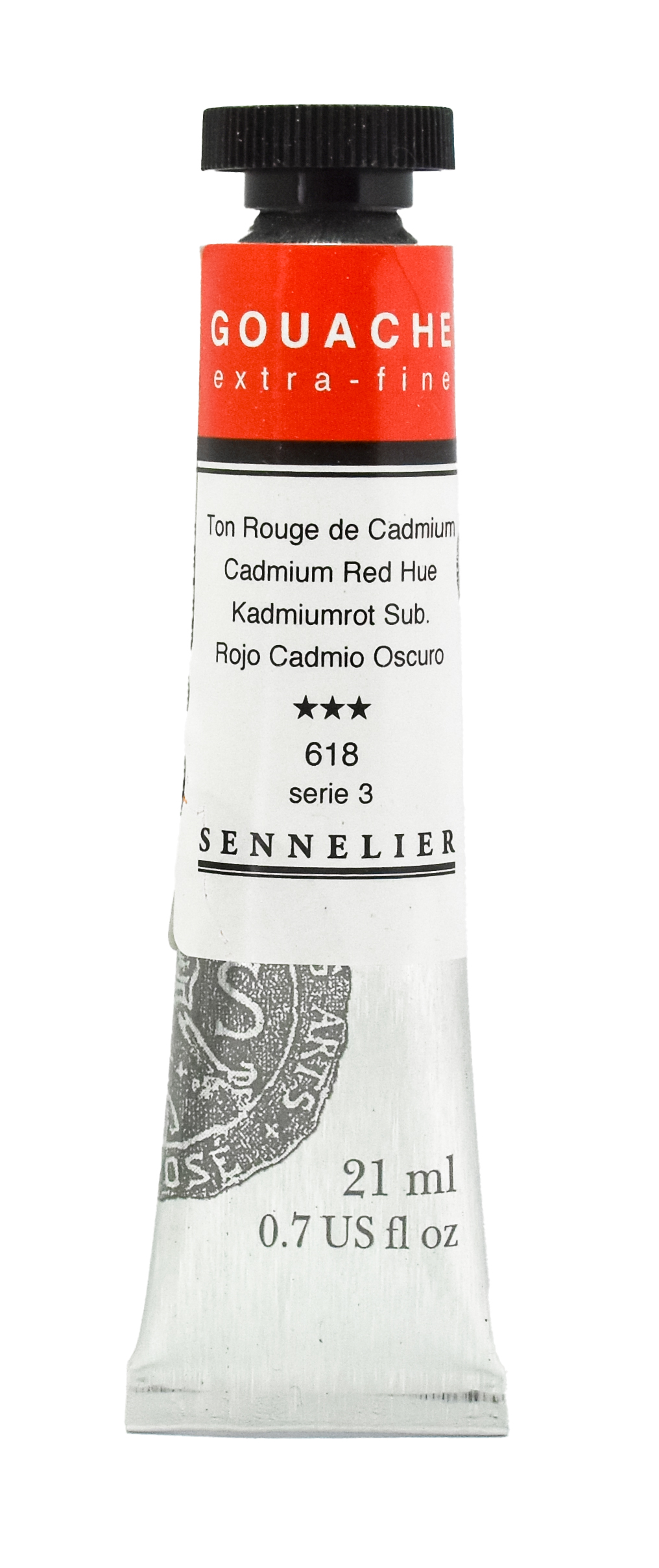 Sennelier Gouache Extra Fine CADMIUMROT Künstler-Gouache hochpigmentierte Deckfarbe 21ml Sennelier Gouache Extra Fine CADMIUMROT Künstler-Gouache hochpigmentierte Deckfarbe 21ml