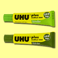 Uhu Plus Endfest 2-Komponenten-Epoxidkleber 2x15ml