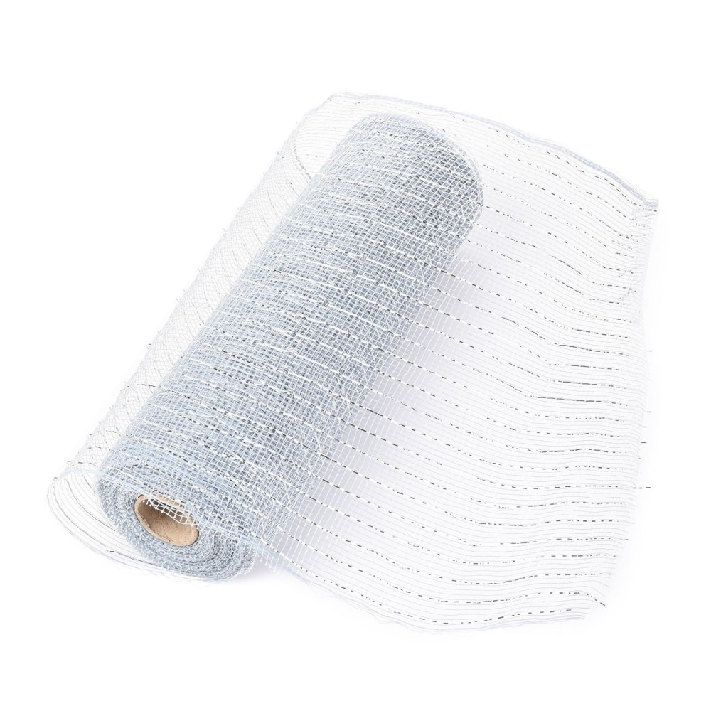 Deco Mesh  25x9,15cm/Rolle Polyester Netz