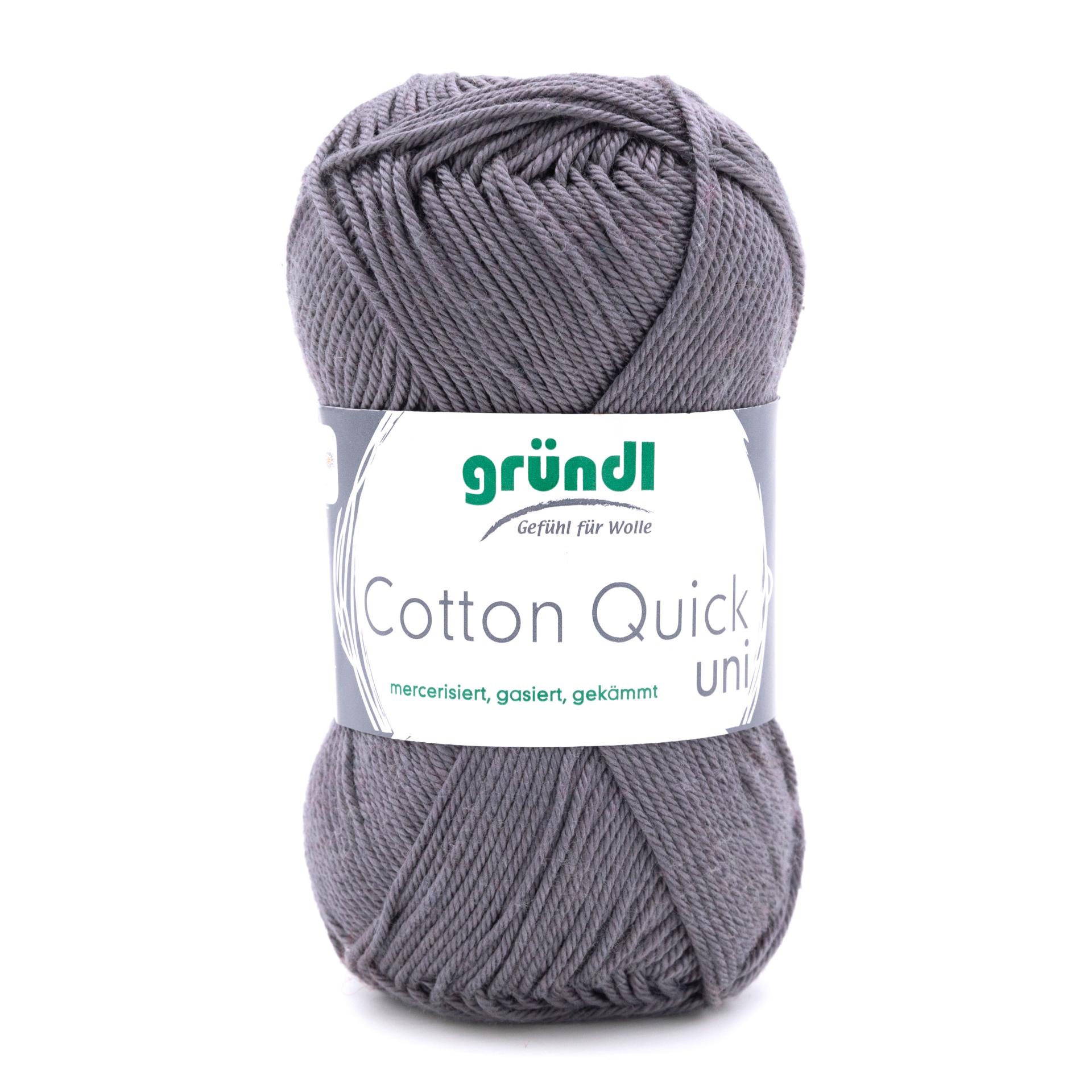 Cotton Quick uni, 100 % Baumwolle, 50g/125m