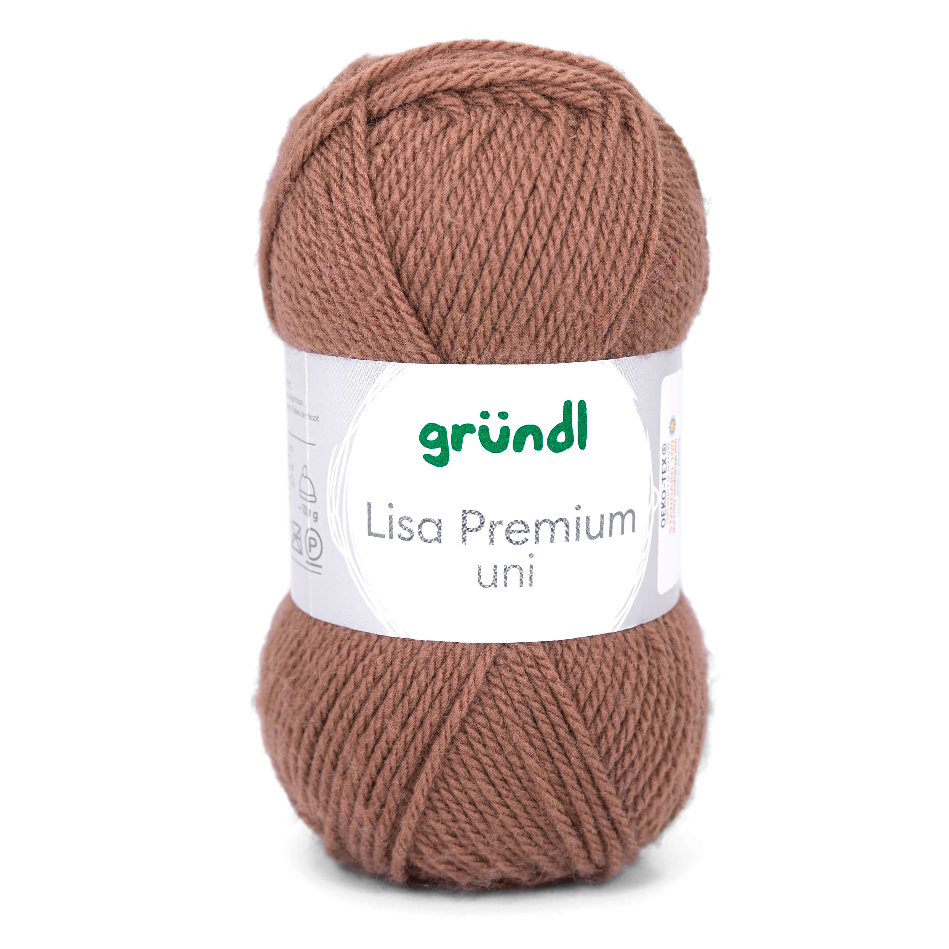 Lisa Premium uni 100 % Polyacryl 50g/133m Lisa Premium uni 100 % Polyacryl 50g/133m