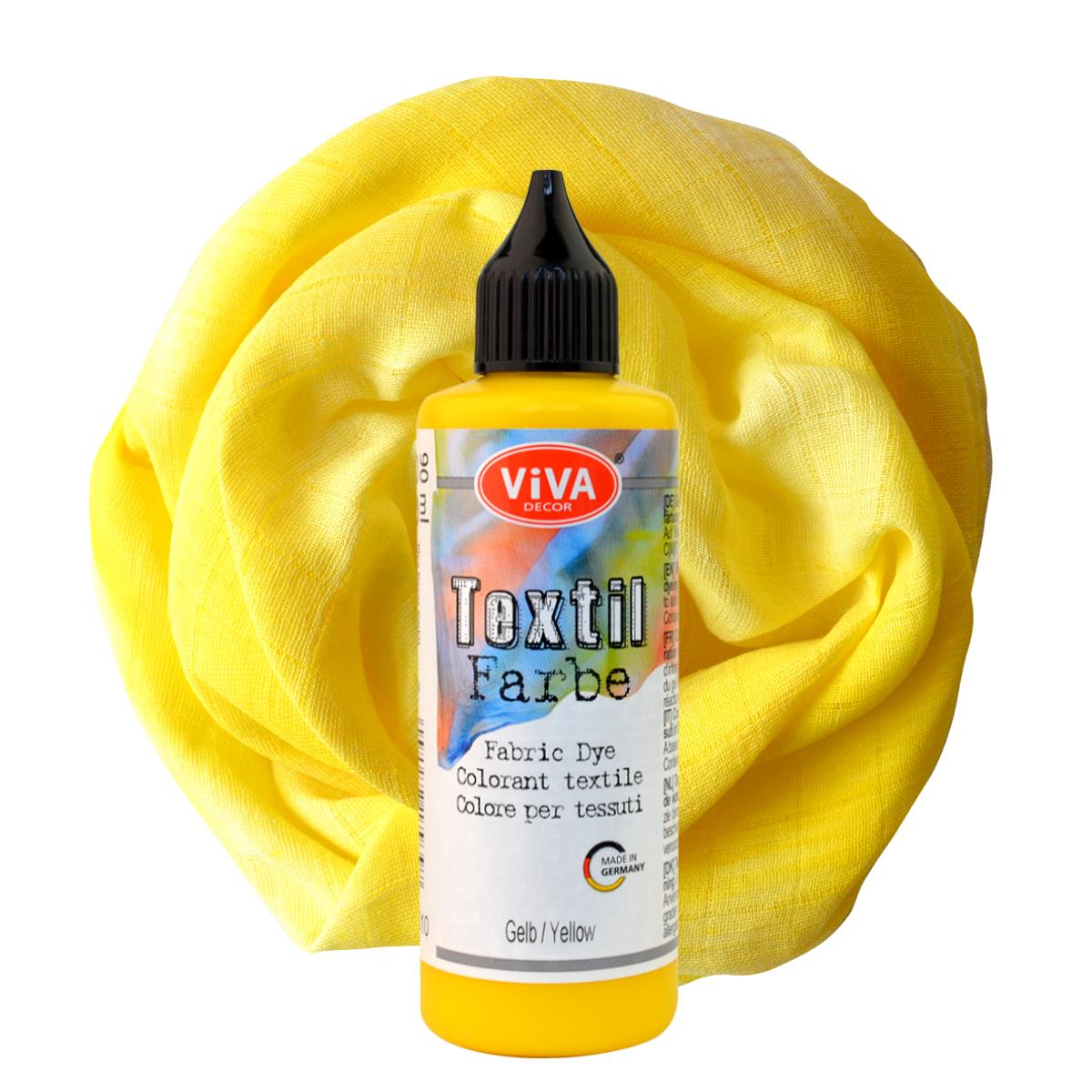 Viva Decor Textil- und Batikfarbe 90 ml Viva Decor Textil- und Batikfarbe 90 ml