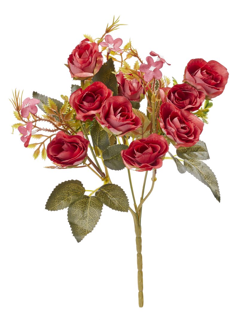 Rosenstrauß 10 Blüten 30cm