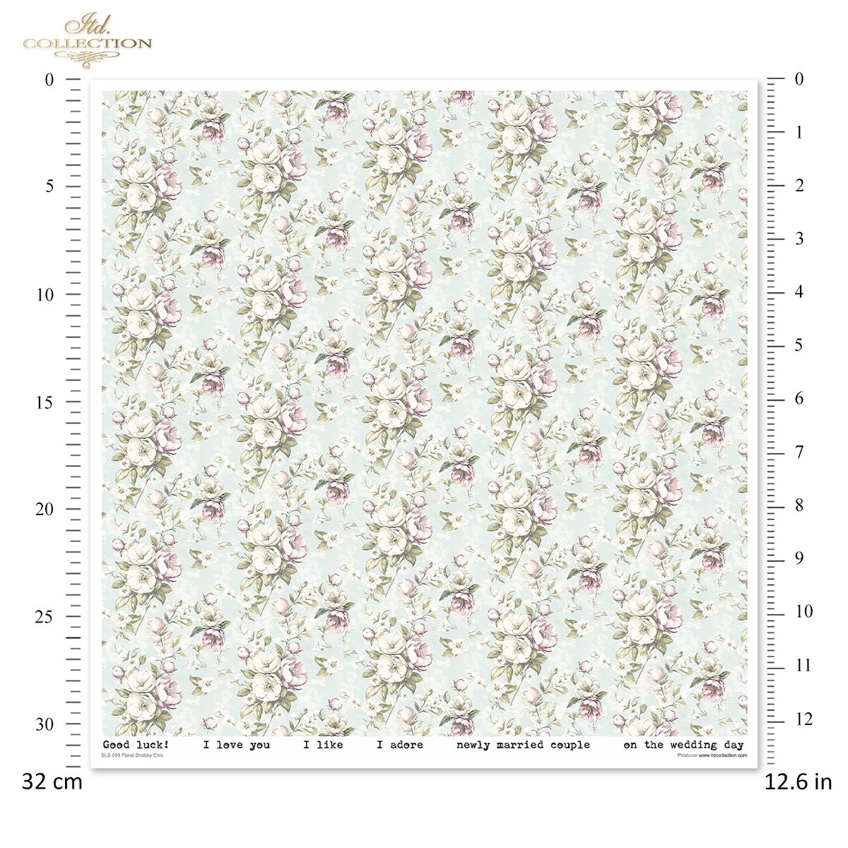Floral Shabby Chic Scrapbooking Papier-Set 200 g/m2 310x320 mm 11 Bögen Floral Shabby Chic Scrapbooking Papier-Set 200 g/m2 310x320 mm 11 Bögen