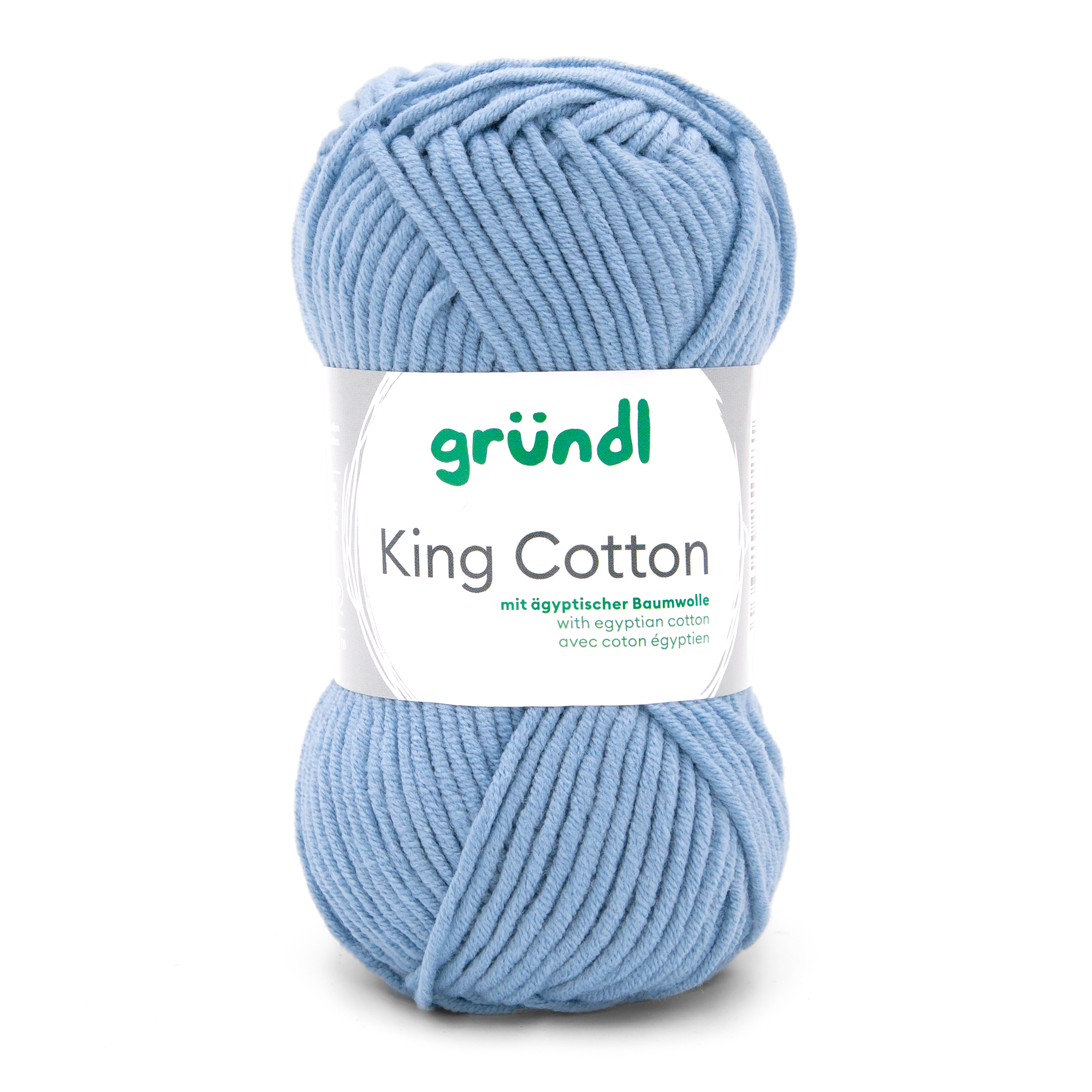 King Cotton JEANS 55 % Polyacryl 45 % Baumwolle (egypt) 50g/78m King Cotton JEANS 55 % Polyacryl 45 % Baumwolle (egypt) 50g/78m