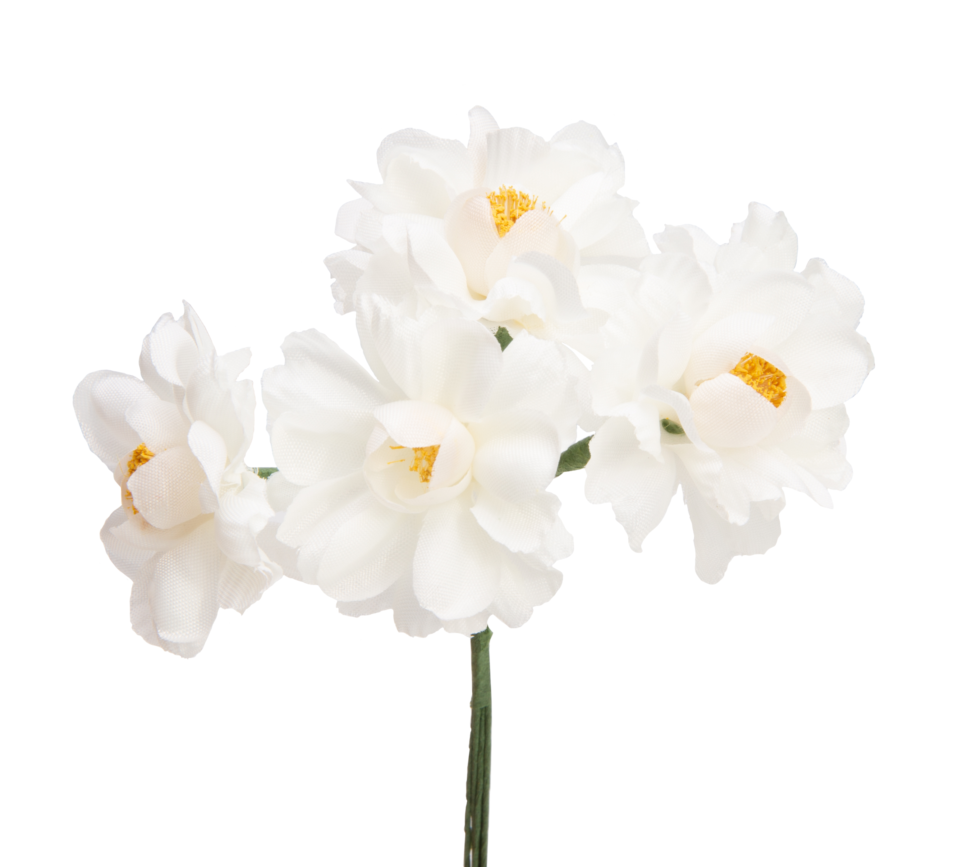 Azalee-Blüten auf Drahtstiel 6 Stück Azalee-Blüten auf Drahtstiel 6 Stück