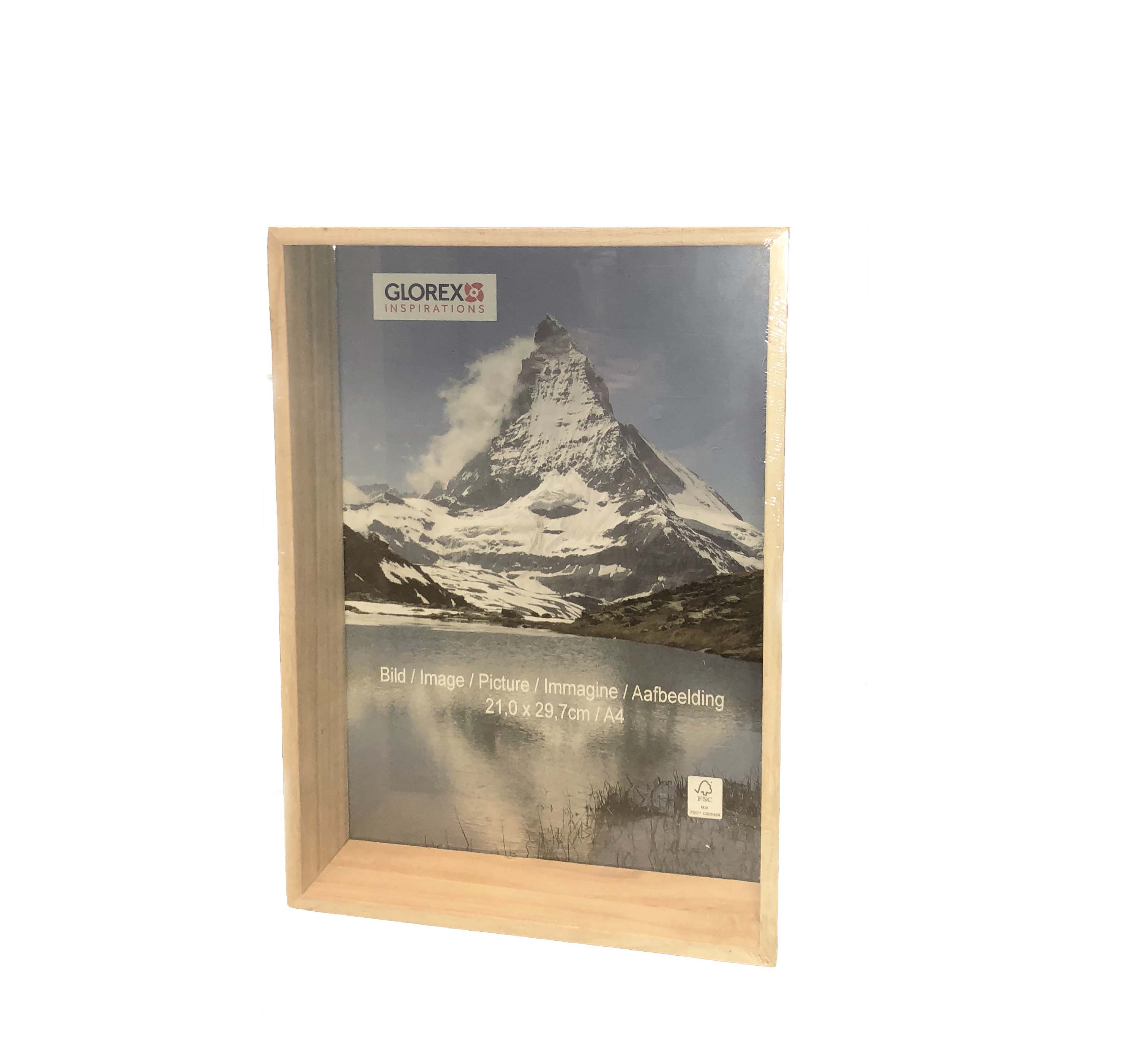 Holzbilderrahmen 31,1x22,4x6cm Wooden Frame