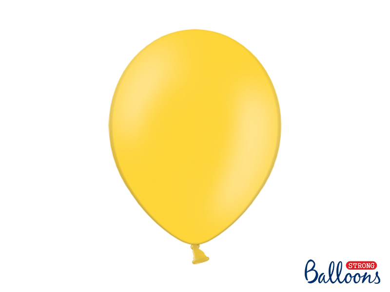 Luftballone Balloons 30cm strong pastel honey yellow 10 Stk. 