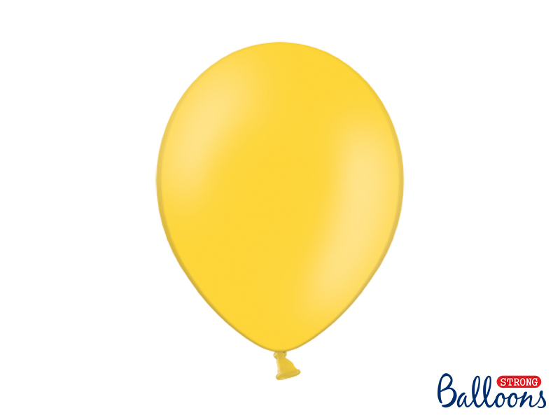 Luftballone Balloons 30cm strong pastel honey yellow 10 Stk. 
