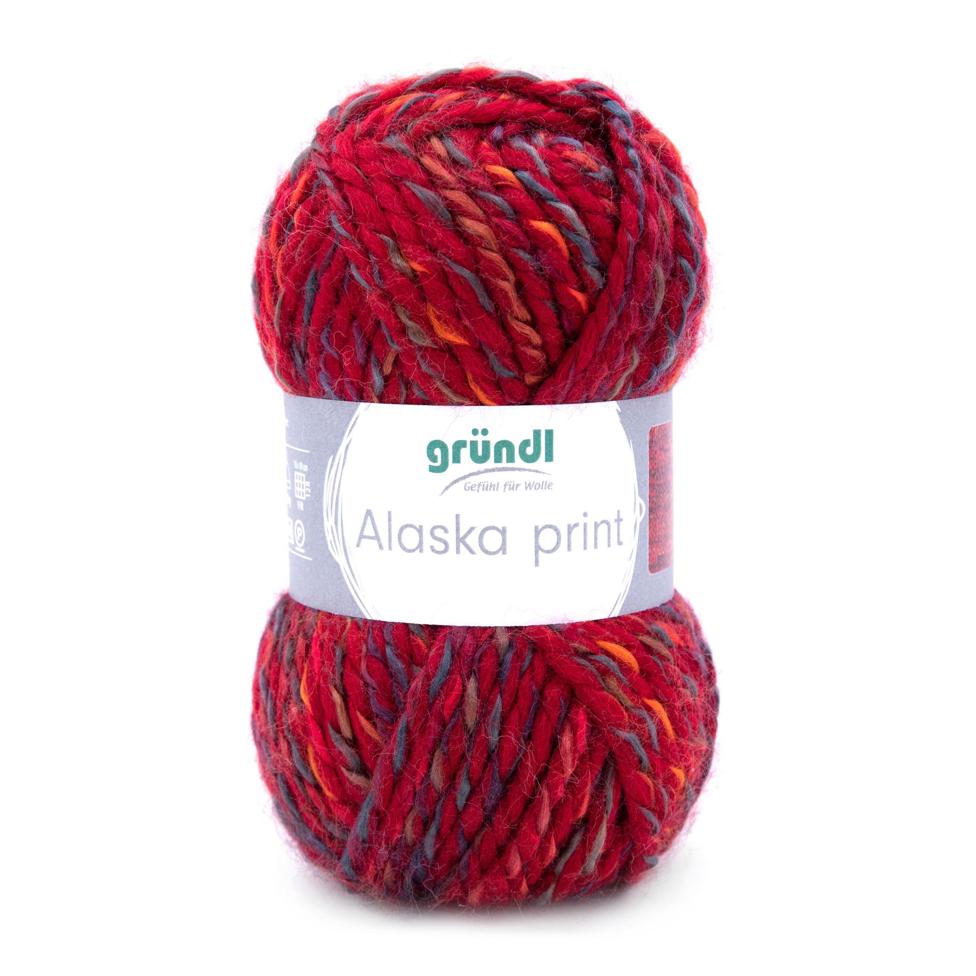 Alaska Wolle Print,  100g/75m 