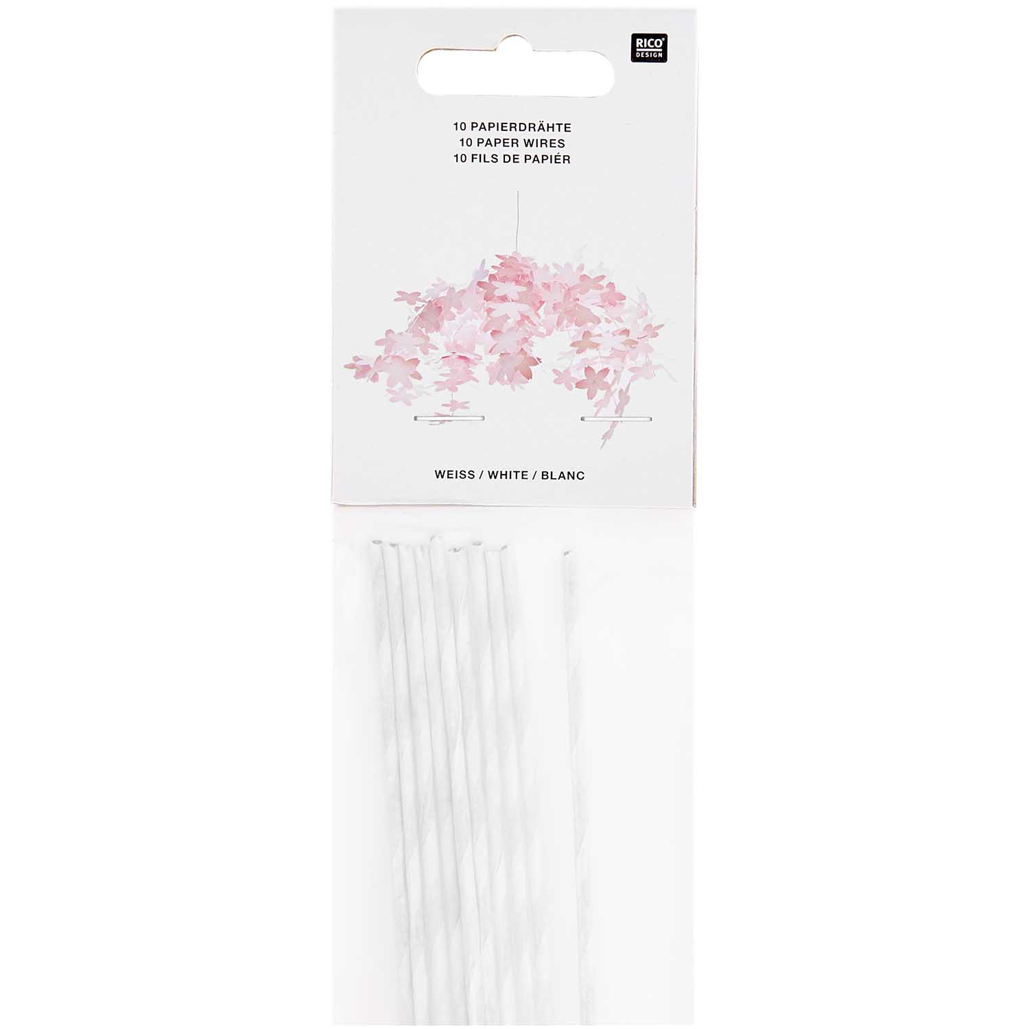 Papierdraht 1,8mm 1m 10 Stück Papierdraht 1,8mm 1m 10 Stück