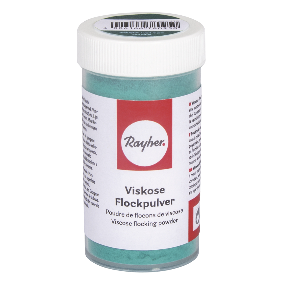 Viskose-Flockpulver mit Streueinsatz 8g Viskose-Flockpulver mit Streueinsatz 8g