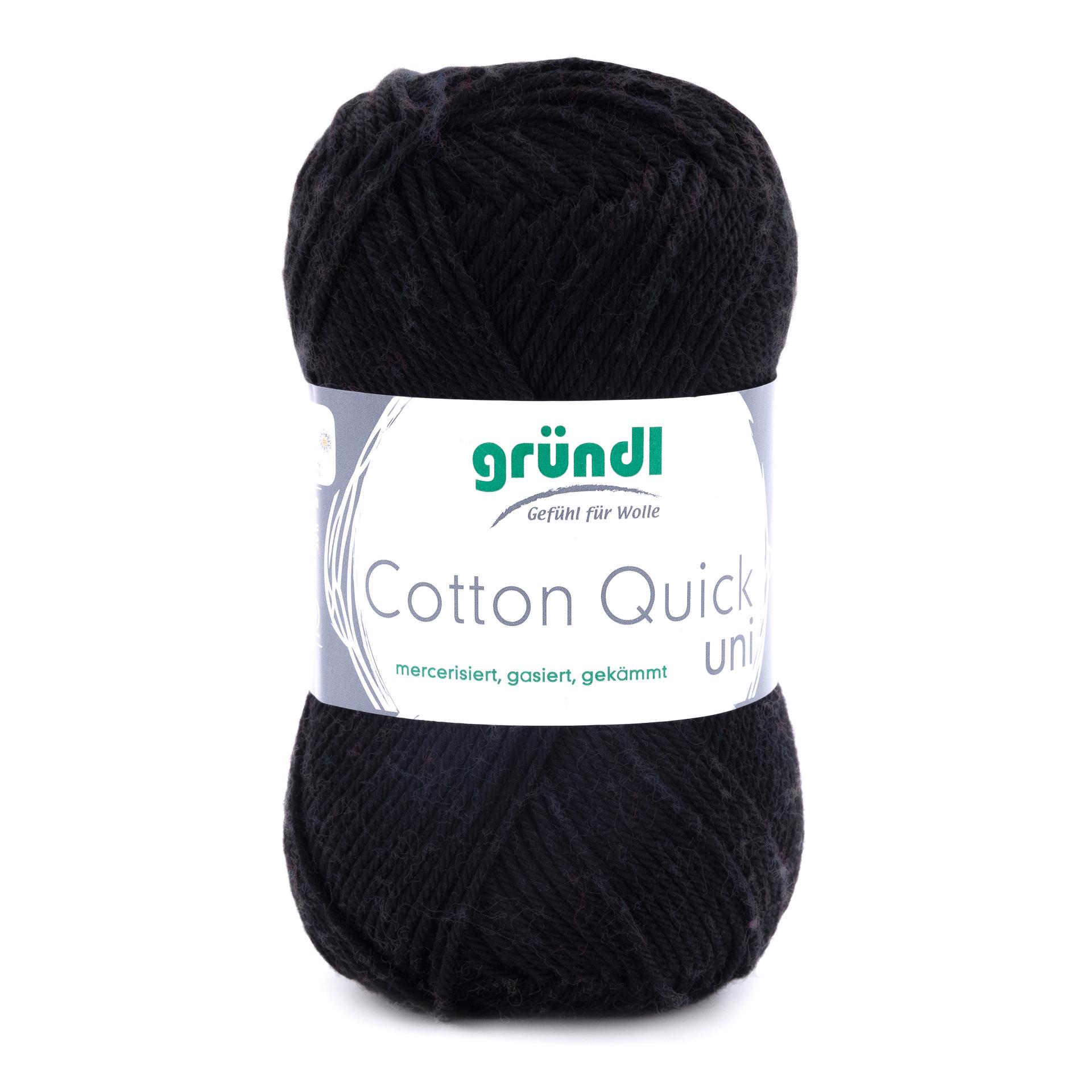 Cotton Quick uni, 100 % Baumwolle, 50g/125m