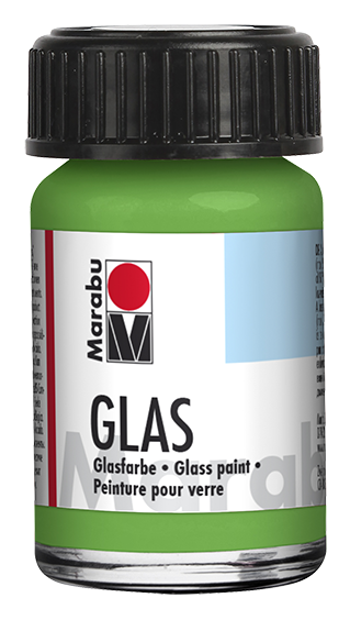 Transparente Glasmalfarbe, 15ml  auf Basis organischer Lösungsmittel Glasfarben