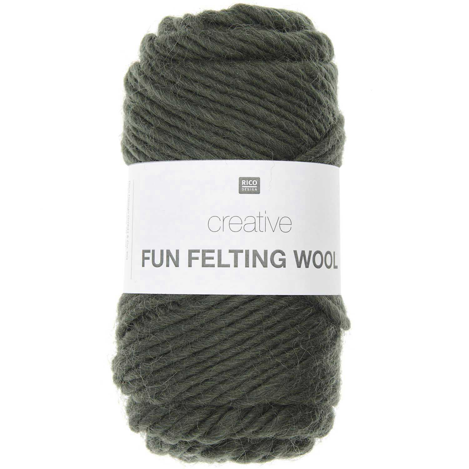 Rico Design Creative Fun Felting Wool 50g 50m Rico Design Creative Fun Felting Wool 50g 50m