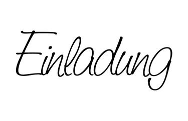 Stempel - Einladung