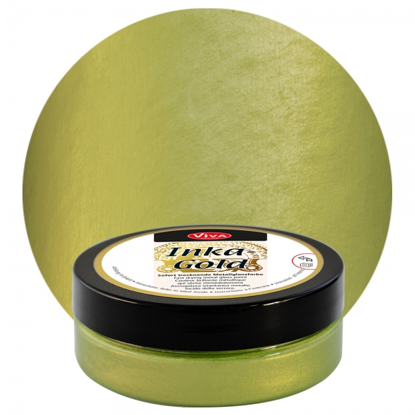 Viva Decor Inka Gold, 62,5g Dose Metallglanz Farbe 