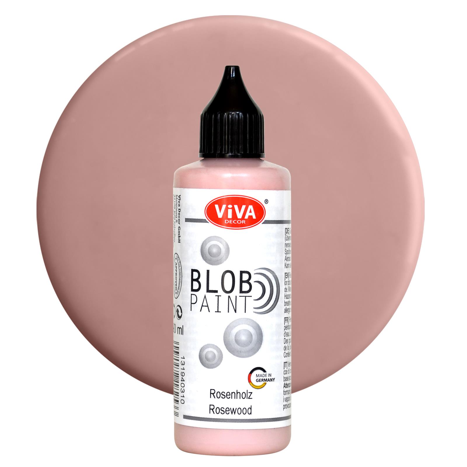 Blob pastell rosenholz