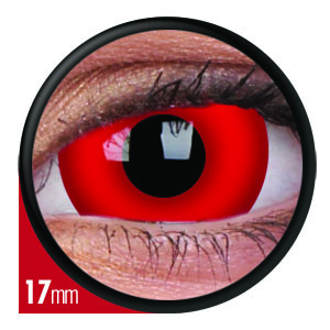 Kontaktlinsen Mini-Sclera Daredevil (17mm) 2 Stück