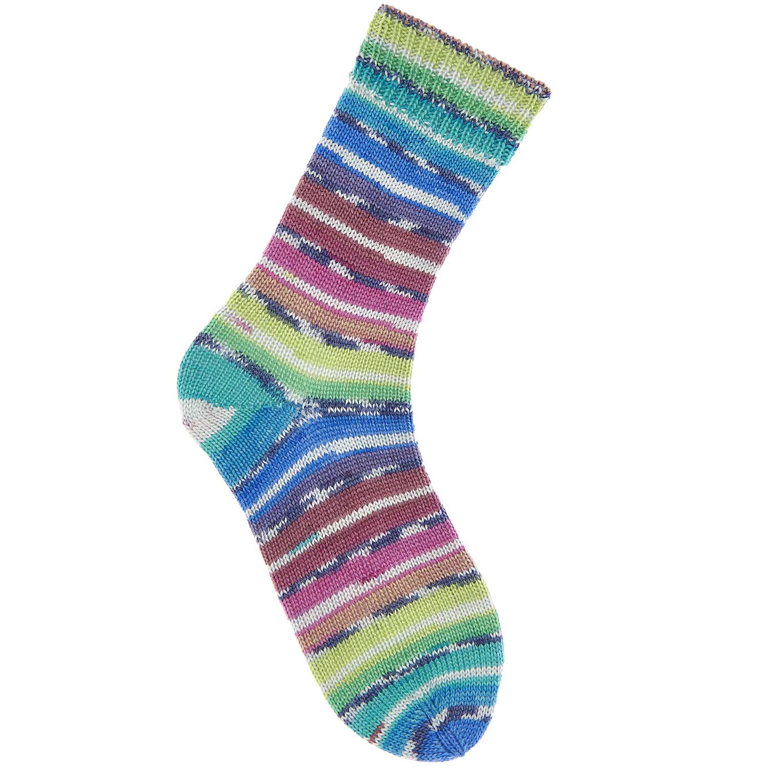 Socks Bamboo 4-fädig Rainbow summer