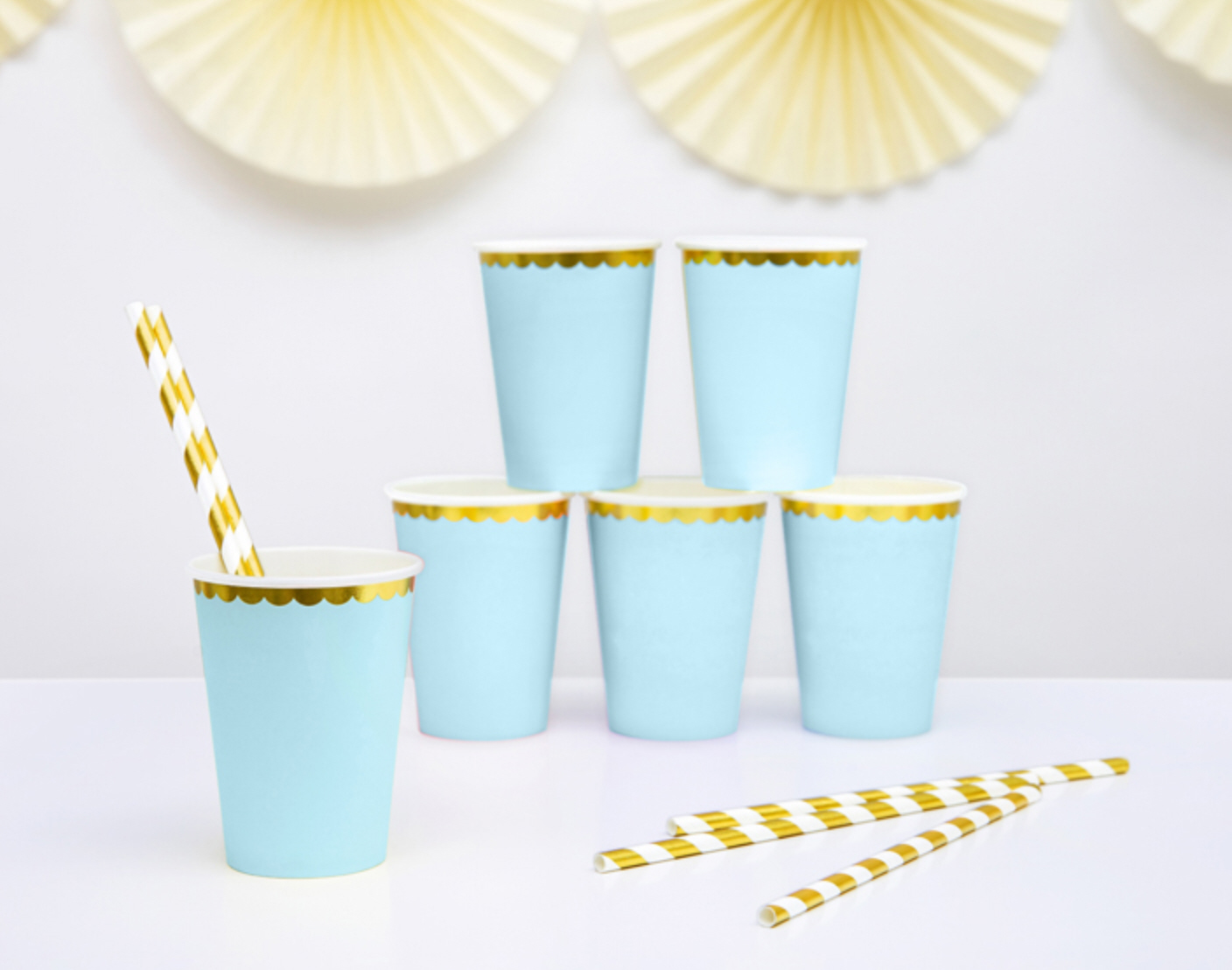 Pappbecher Paper Cup 220ml 6 Stück 