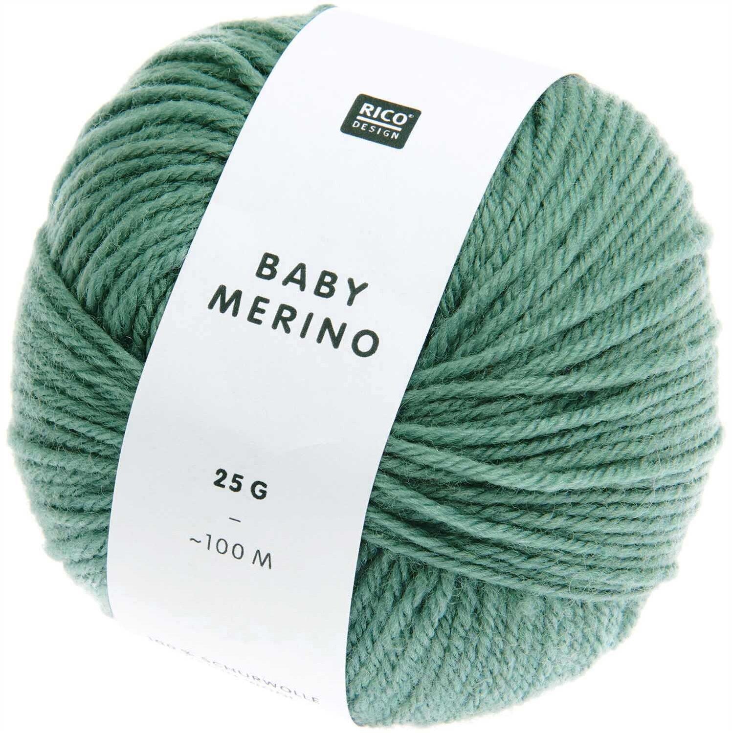 Rico Design Baby Merino EFEU 100% Schurwolle 25g 100m