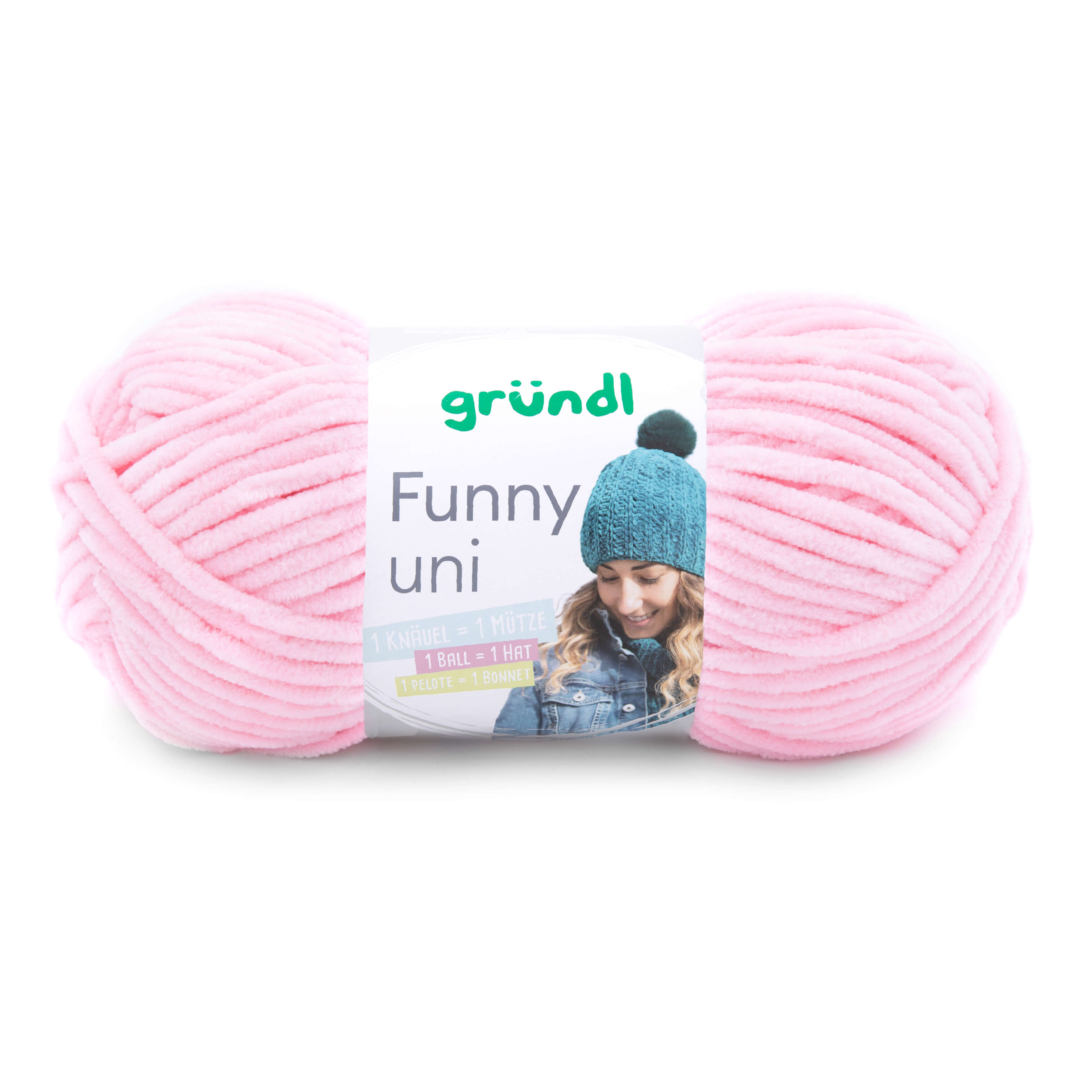 Gründl Funny Uni Wolle Microfaser 100g/120m 100% Polyacryl Gründl Funny Uni Wolle Microfaser 100g/120m 100% Polyacryl