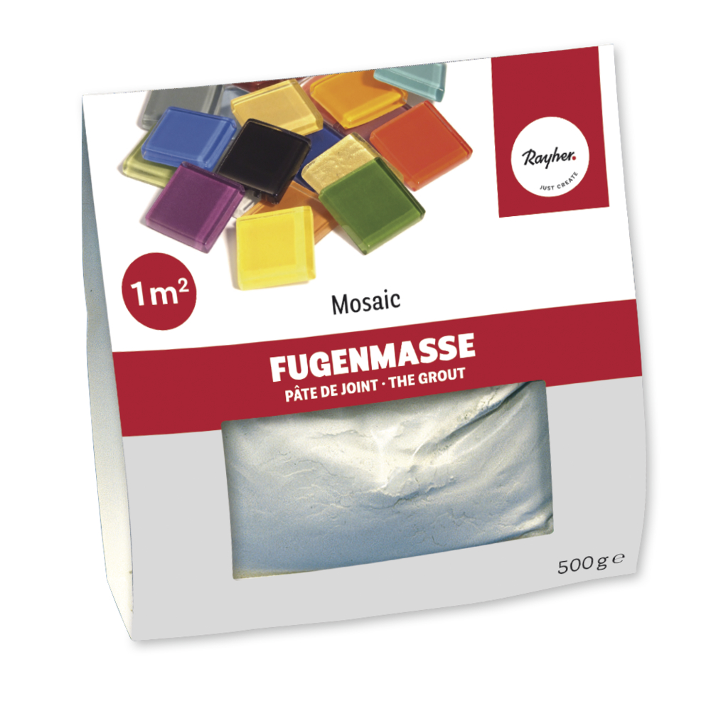 Rayher Fugenmasse 500g weiß Mosaik-Fugenmasse