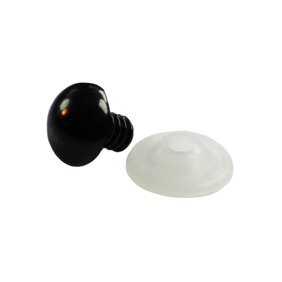 Sicherheitsaugen rund schwarz 14mm 8 Stück Sicherheitsaugen rund schwarz 14mm 8 Stück