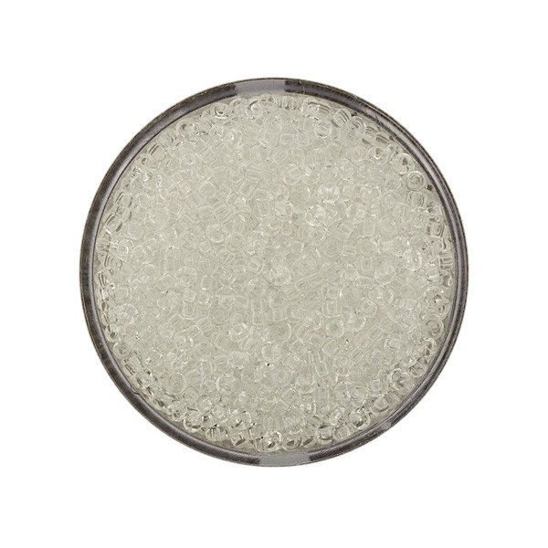 Rocailles Glasperlen kristallklar 2,6mm 17g / Dose Rocailles Glasperlen kristallklar 2,6mm 17g / Dose
