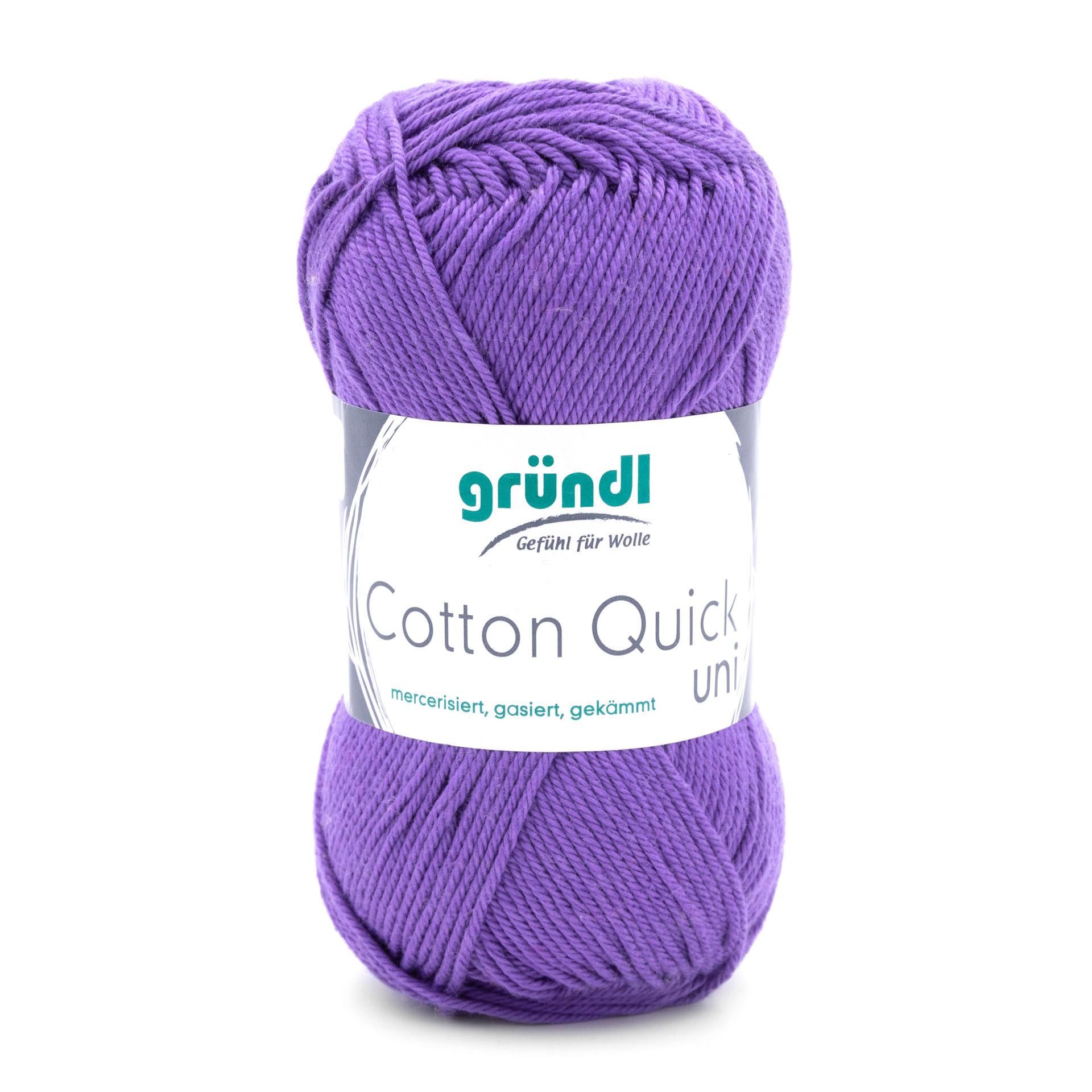 Cotton Quick uni, 100 % Baumwolle, 50g/125m