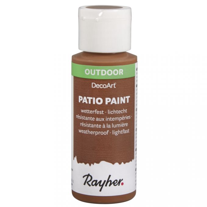 Patio Paint 59ml, Allwetterfarbe, Acrylfarbe für draußen, Außenbereichsfarbe