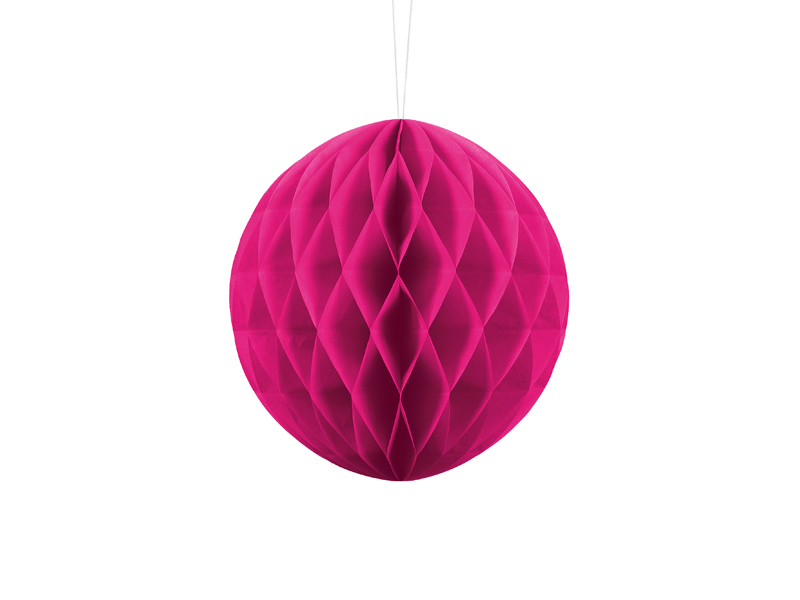 Honeycomb hot pink Wabenball 