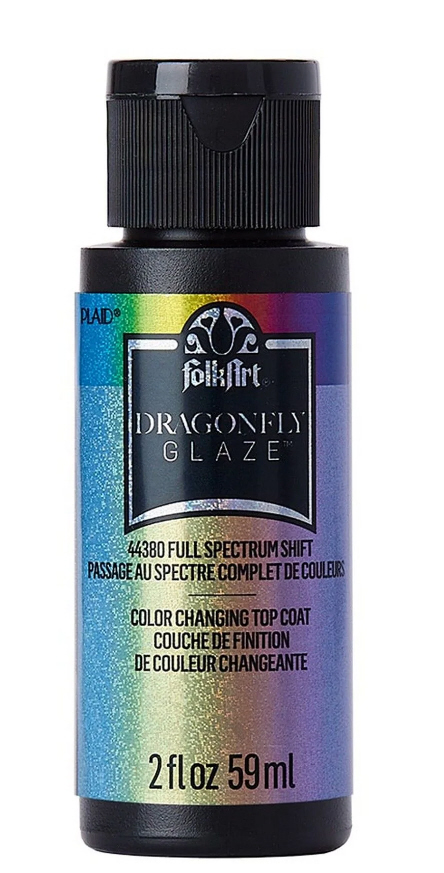 FolkArt Dragonfly Glaze farbverändernder Überlack 59ml FolkArt Dragonfly Glaze farbverändernder Überlack 59ml