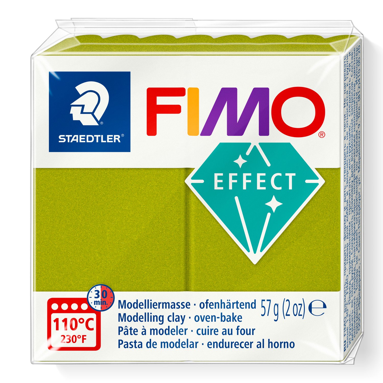 FIMO® Effect 8010 Metallic ofenhärtende Modelliermasse 57g