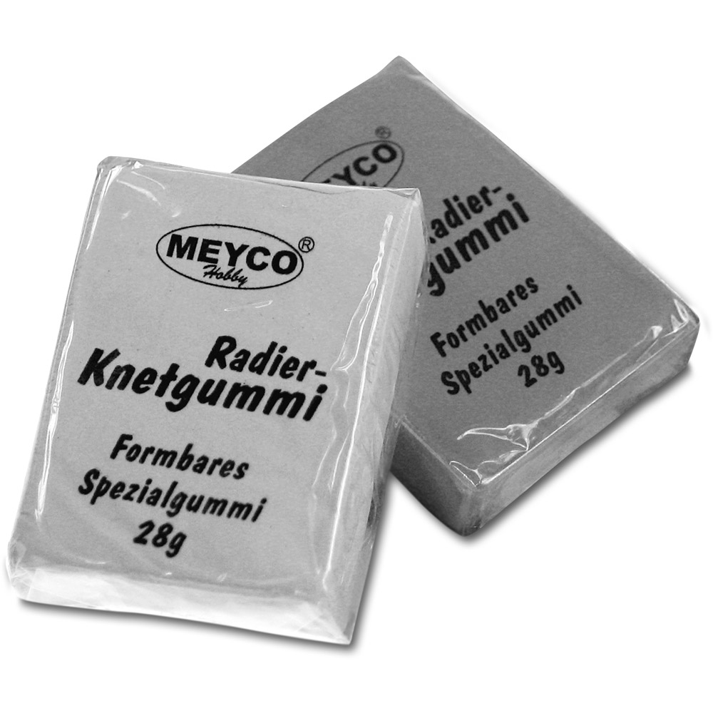 Radier-Knetgummi für Künstler 2x28g 
