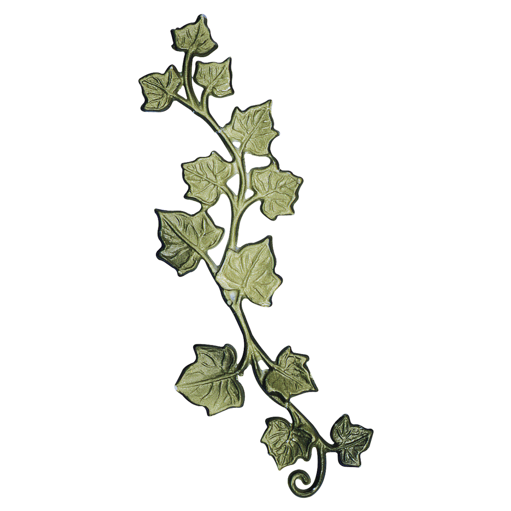 Wachsmotiv Efeuranke, 12,5 cm, grün