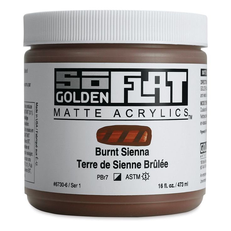 SoFlat Golden Acrylics, Matte Acrylfarbe