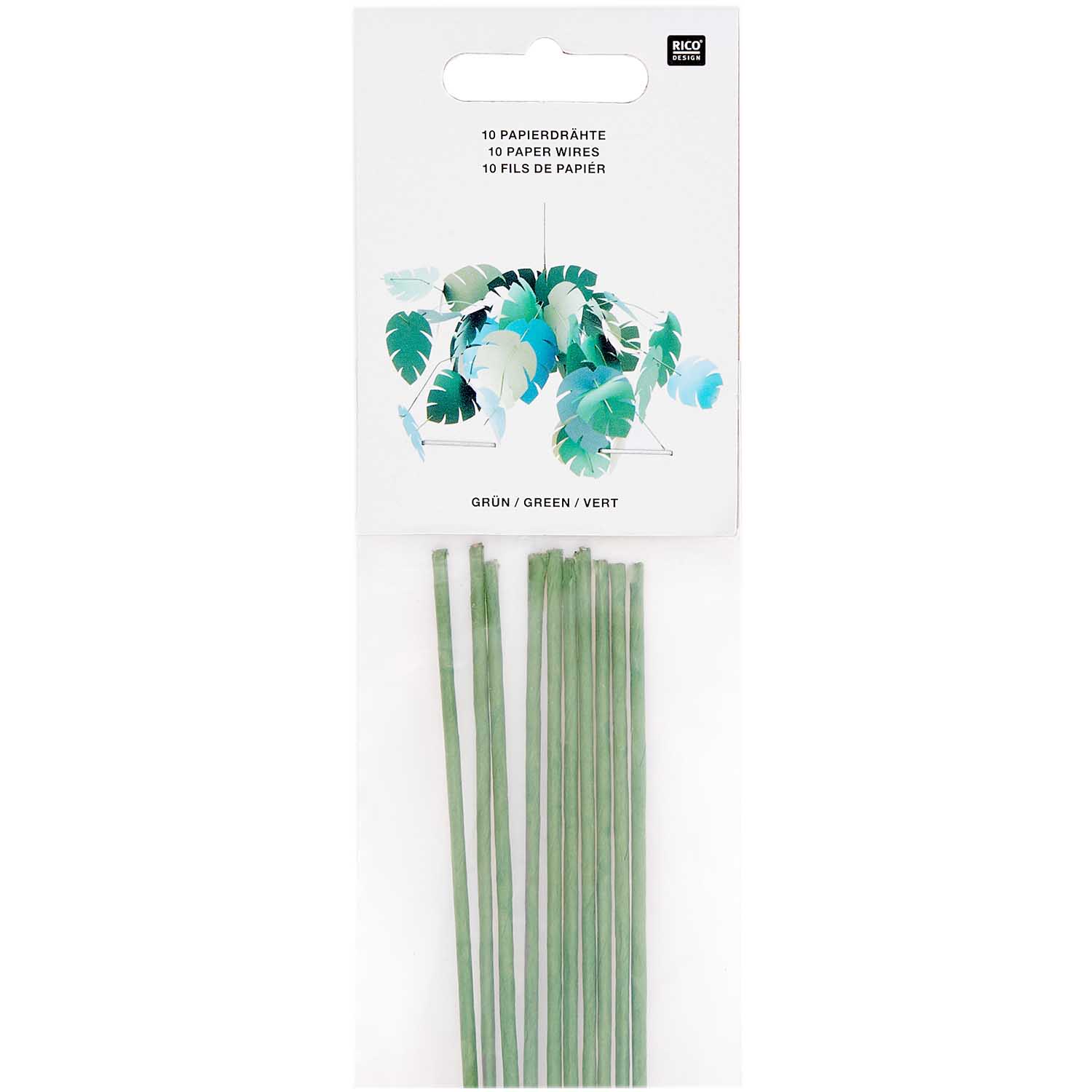 Papierdraht 1,8mm 1m 10 Stück Papierdraht 1,8mm 1m 10 Stück