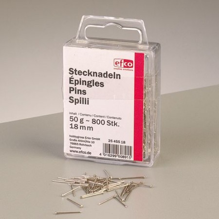 Stecknadeln silber Pins Eisen Nadeln für Pailletten 50g  